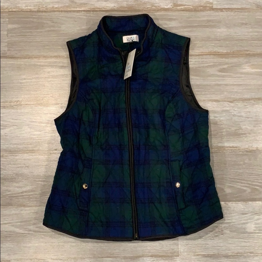 Plaid Vest
